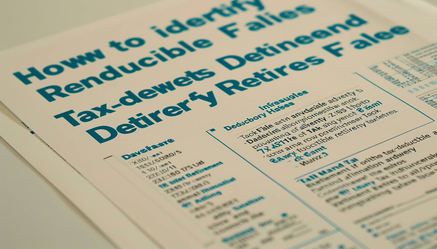 Comment identifier les frais de conseil pour la retraite déductibles fiscalement